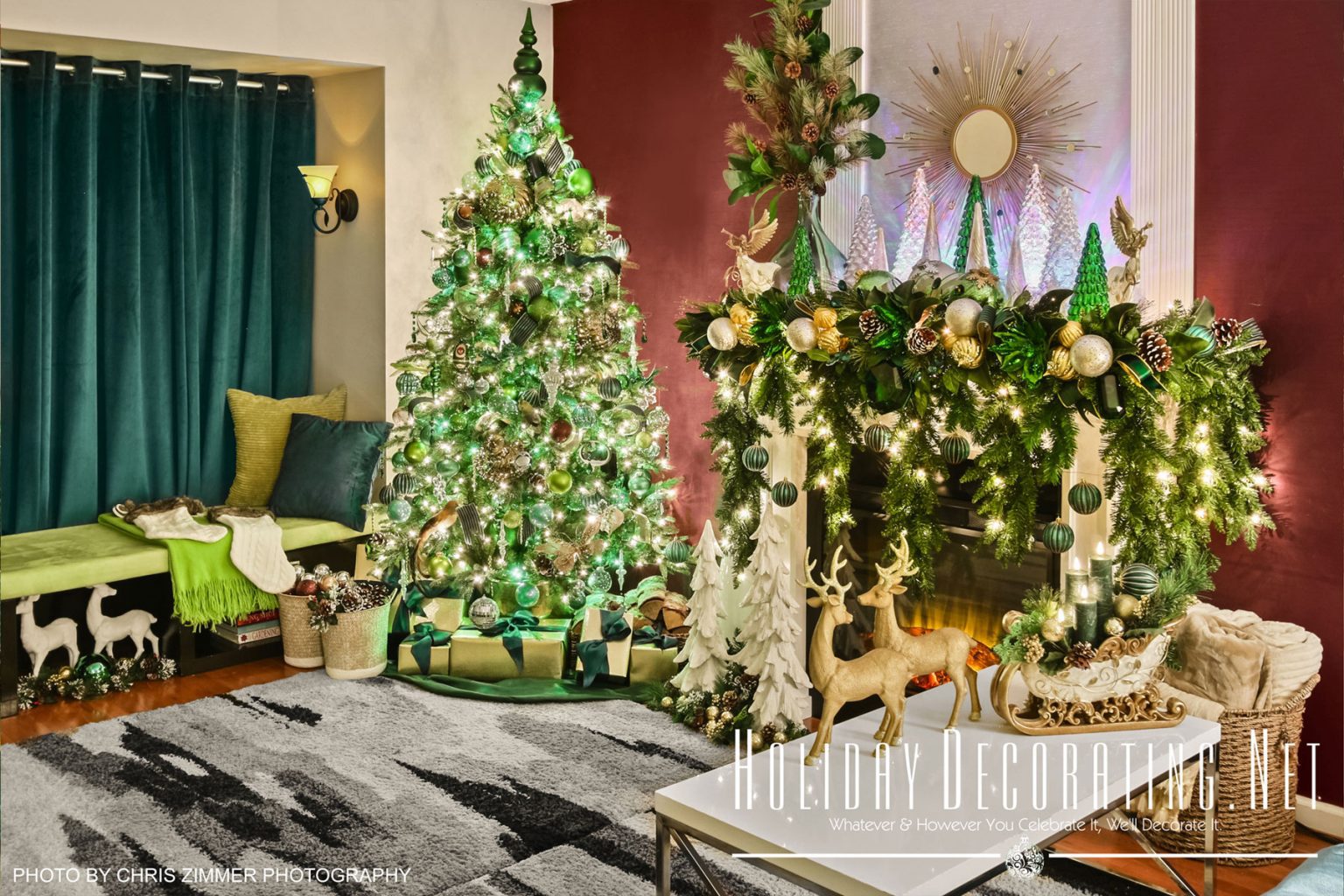 HolidayDecorating.Net | 2022 Christmas Home Tour | Whatever & However ...