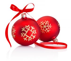 Holiday Decorating Red Snowflake Ornament
