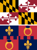 Maryland and Montgomery County Flags