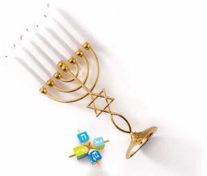 hanukkah-menorah-dreidels
