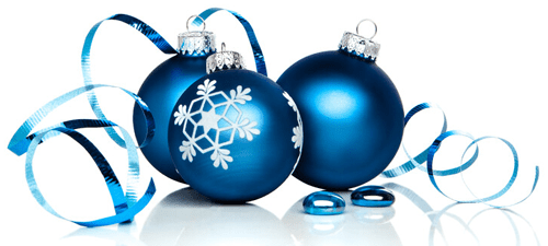 Christmas Decorations Blue 2