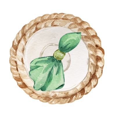 Table Setting Illustration