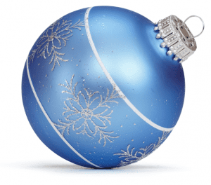 Christmas Decorations Blue