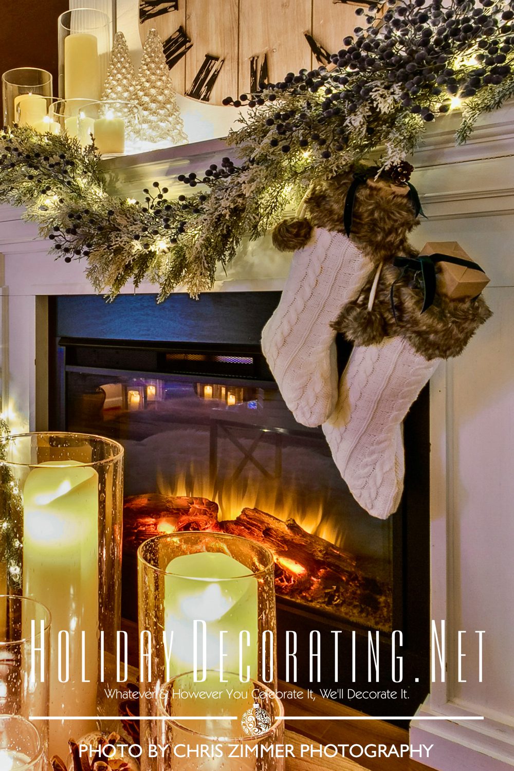 HolidayDecorating.Net | 2024 Magical Cozy Winter Wonderland Home Tour ...